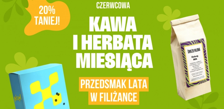 Kawa i herbata czerwca: PIXEL Ethiopia Biftu Gudina Washed i Oolong Milk