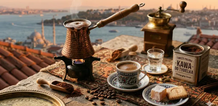 Kawa w tygielku: Jak parzyć kawę po turecku? Dobra kawa z tygielka?