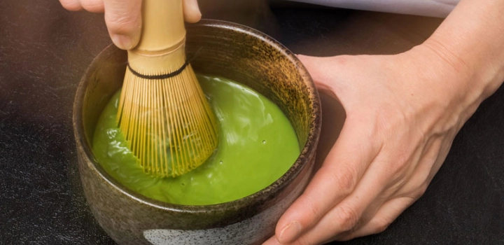 Matcha - sproszkowana zielona herbata z Japonii