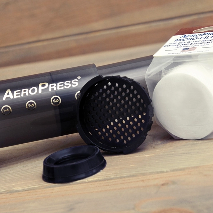 Zestaw Aeropress i filtry uszczelka sitko