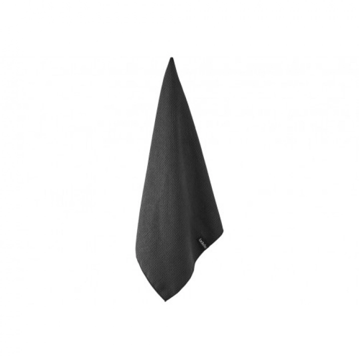 Ladelle Microfibre ręcznik kuchenny kolor czarny