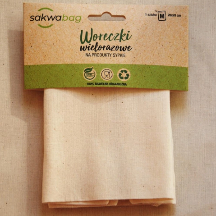 Sakwabag woreczek na produkty sypkie 14x18cm