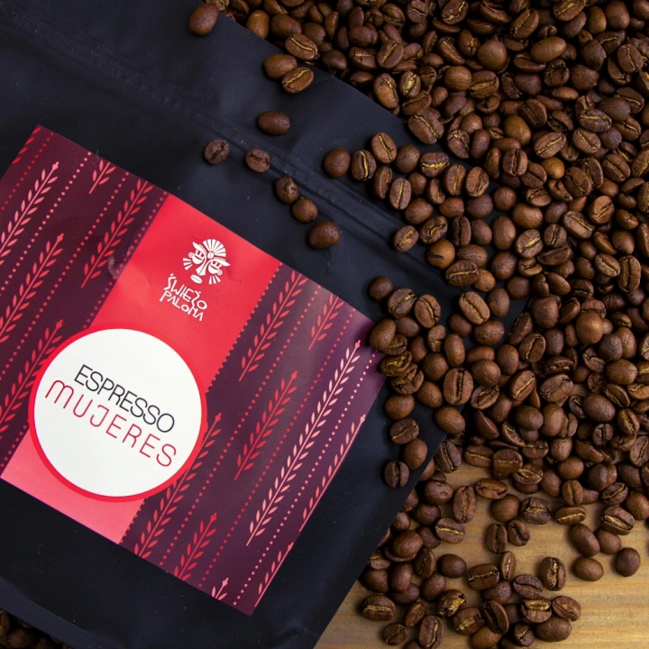 Espresso Mujeres waga 250g mielenie french press/Aeropress