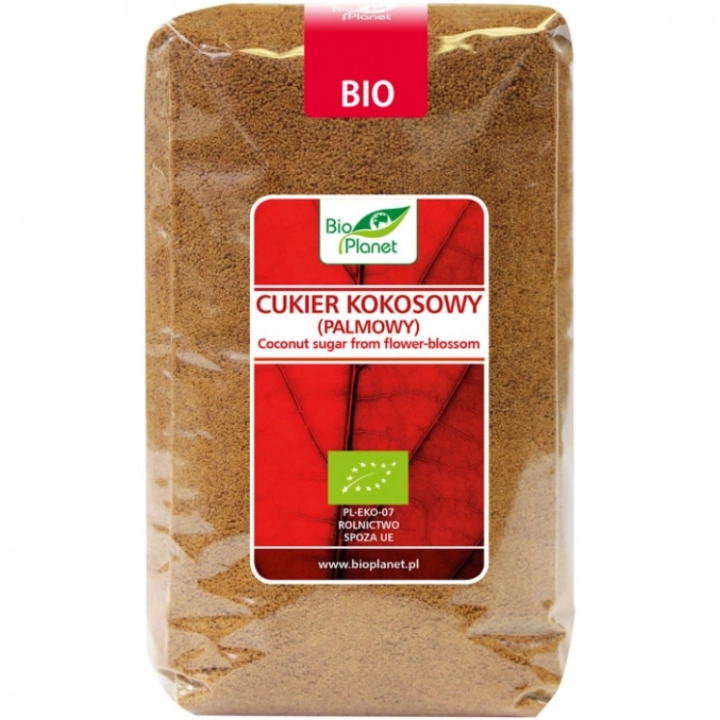Bio Planet Cukier kokosowy palmowy BIO 1kg