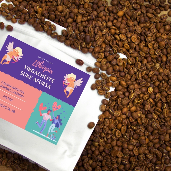 Ethiopia Yirgacheffe Suke Afursa Grade 1 waga 250
