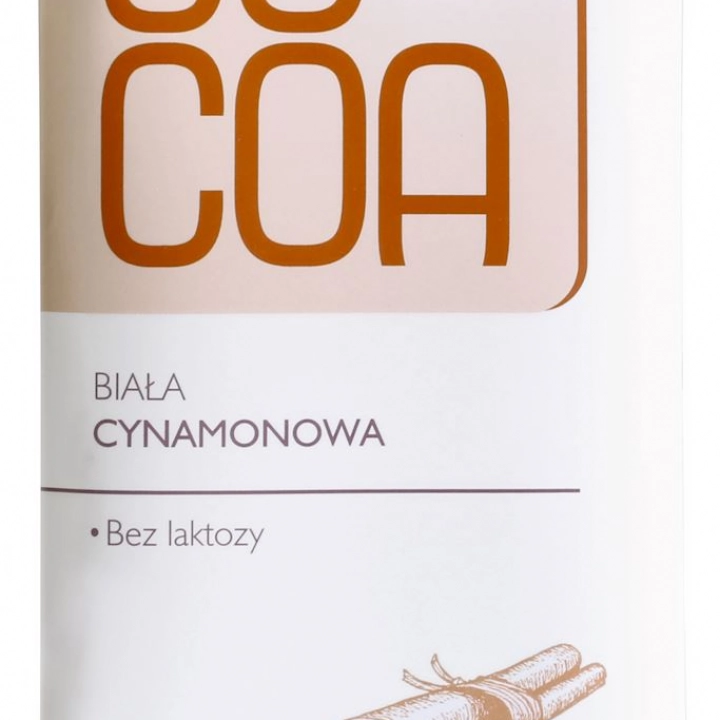COCOA Czekolada Biała cynamonowa BIO 50g