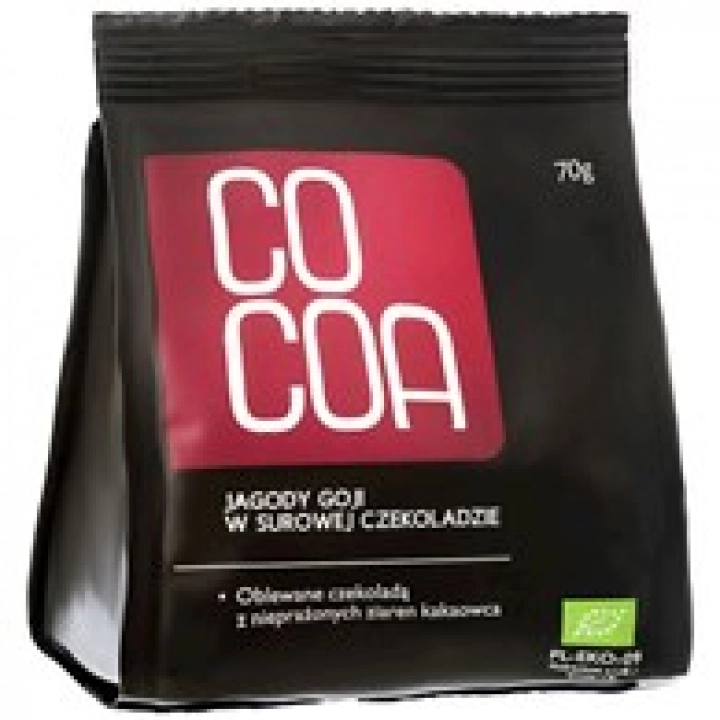 COCOA Jagody goji w surowej czekoladzie BIO 70g