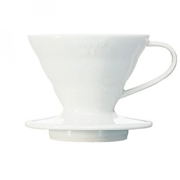 Hario dripper V60 ceramiczn kolor biały rozmiar V01
