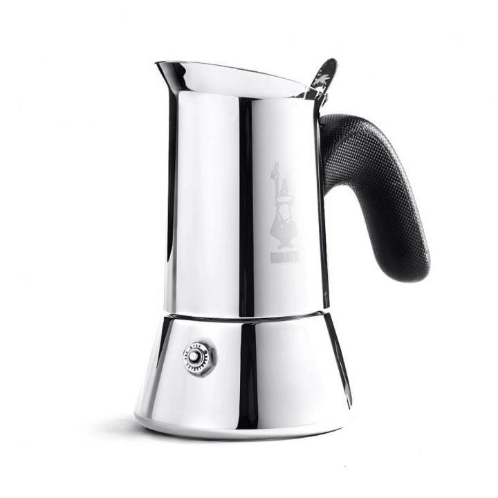 Bialetti New Venus kawiarka stalowa pojemność 2 tz / 100 ml kolor srebrna