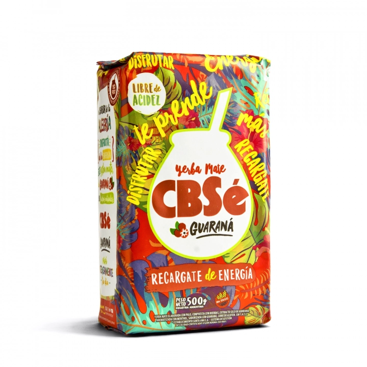 Yerba Mate CBSe Energia z guaraną 500g - zdjęcie 1