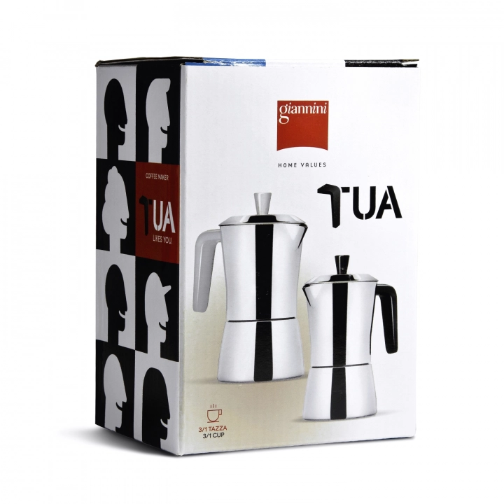 Giannini TUA kawiarka stalowa na indukcję pojemność tz 150 ml