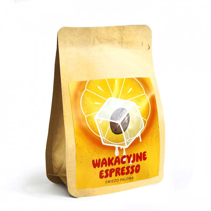 Wakacyjne Espresso Brazil Suncoffe Mumbuca Natural kawa ziarnista waga 500g