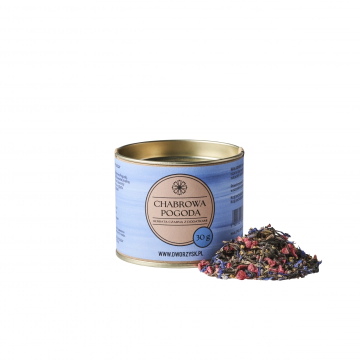 Dworzysk Herbatka czarna Chabrowa Pogoda 30g waga 30g
