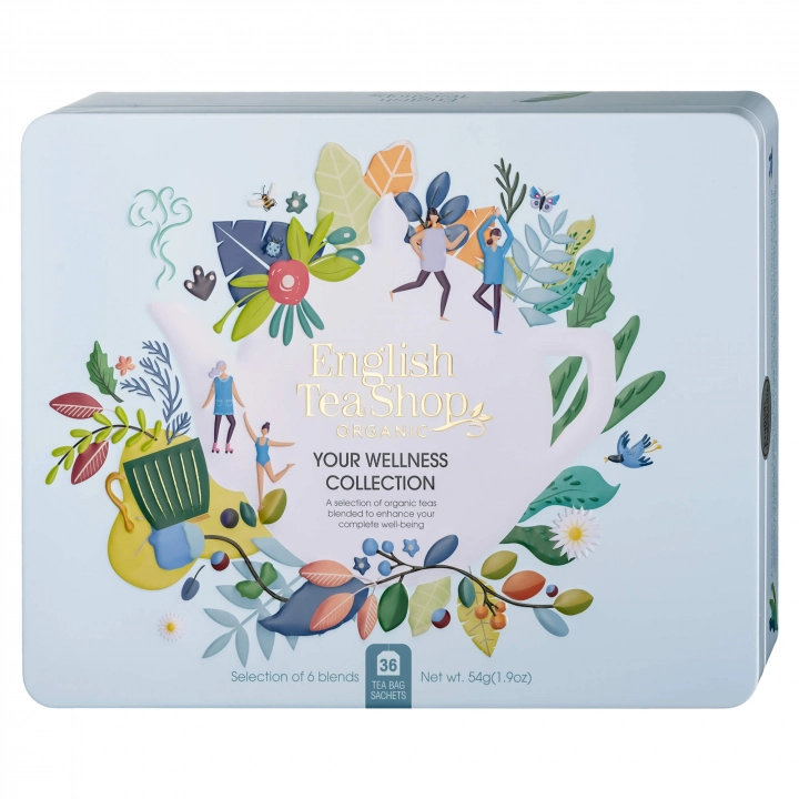 English Tea Shop zestaw 36 herbat w metalowej puszcze Your Wellness Collection - zdjęcie 1