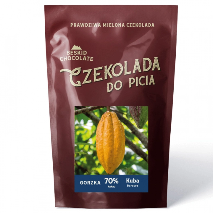Beskid Chocolate Gorzka Czekolada do picia 70% Kuba