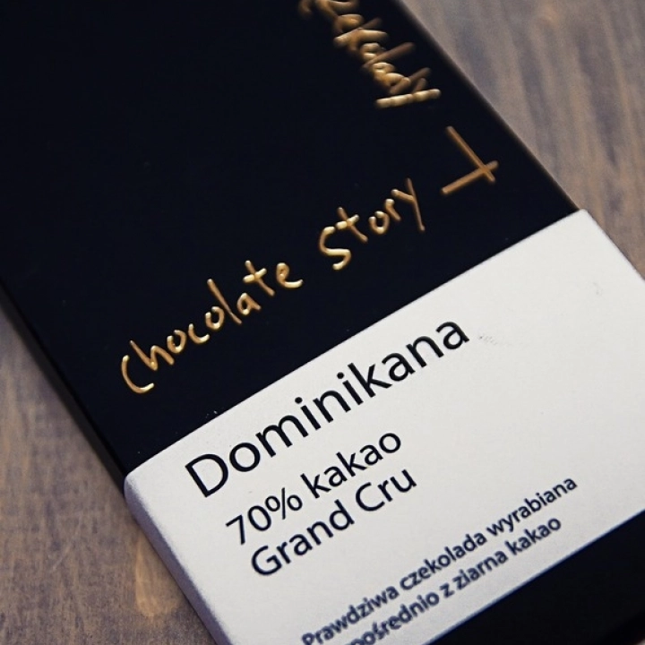 Czekolada deserowa Grand Cru 70% kakao z Dominikany 50g