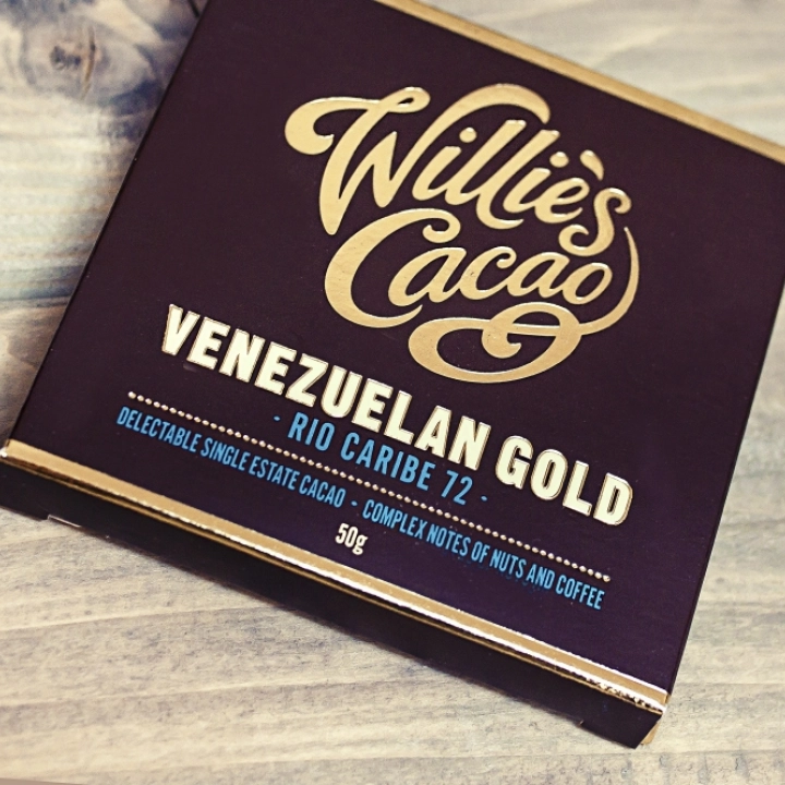 WILLIE'S CACAO Ciemna czekolada VENEZUELAN 72% Rio Caribe