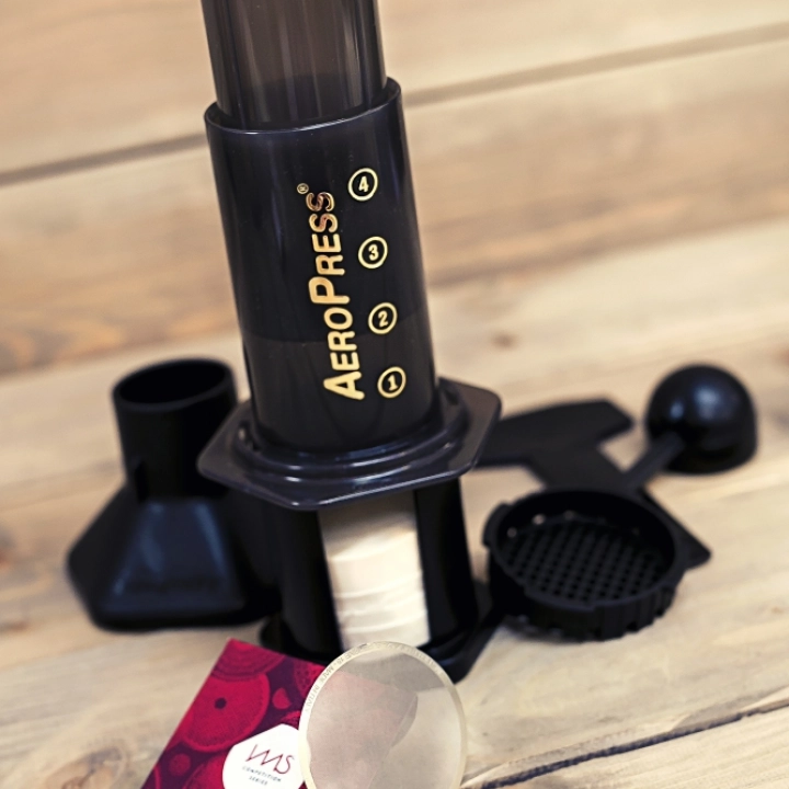Zestaw Aeropress i filtr IMS