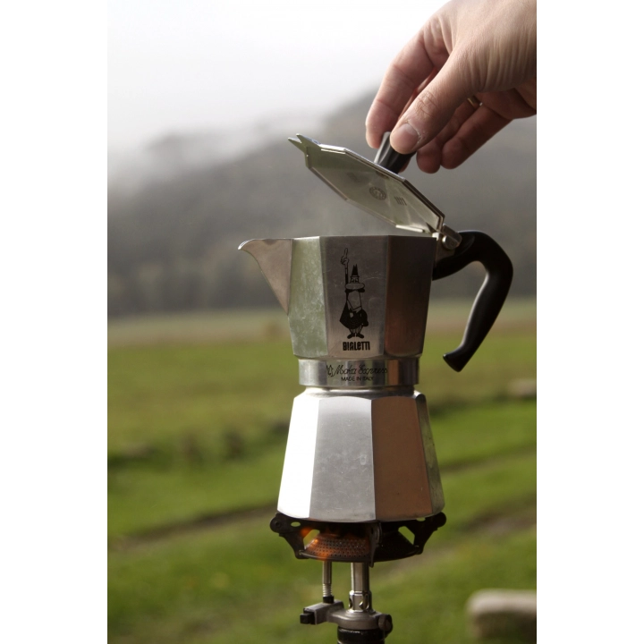 Bialetti Moka Express kawiarka aluminiowa na gaz pojemność tz