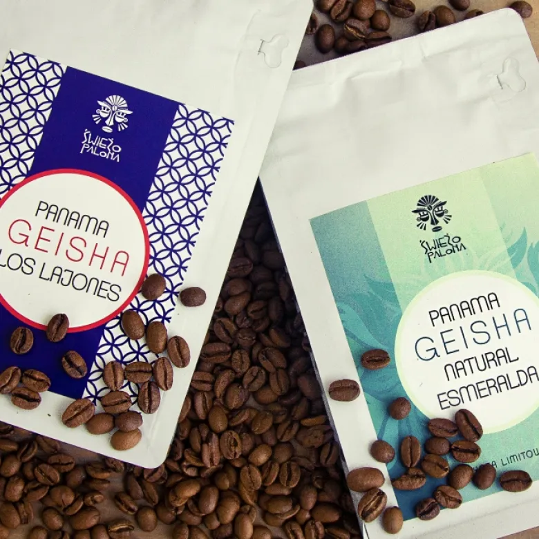 Zestaw dwóch kaw Geisha