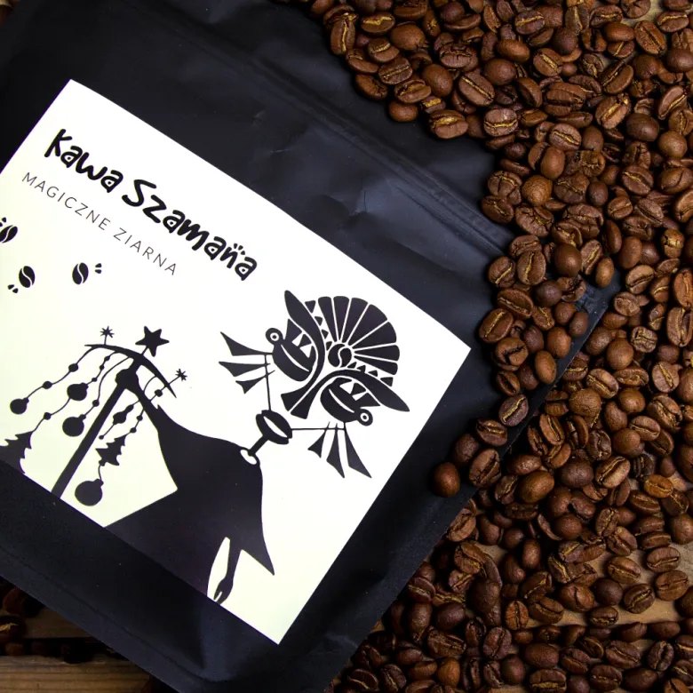 Kawa Szamana - magiczne ziarenka waga 250 - zdjęcie 1