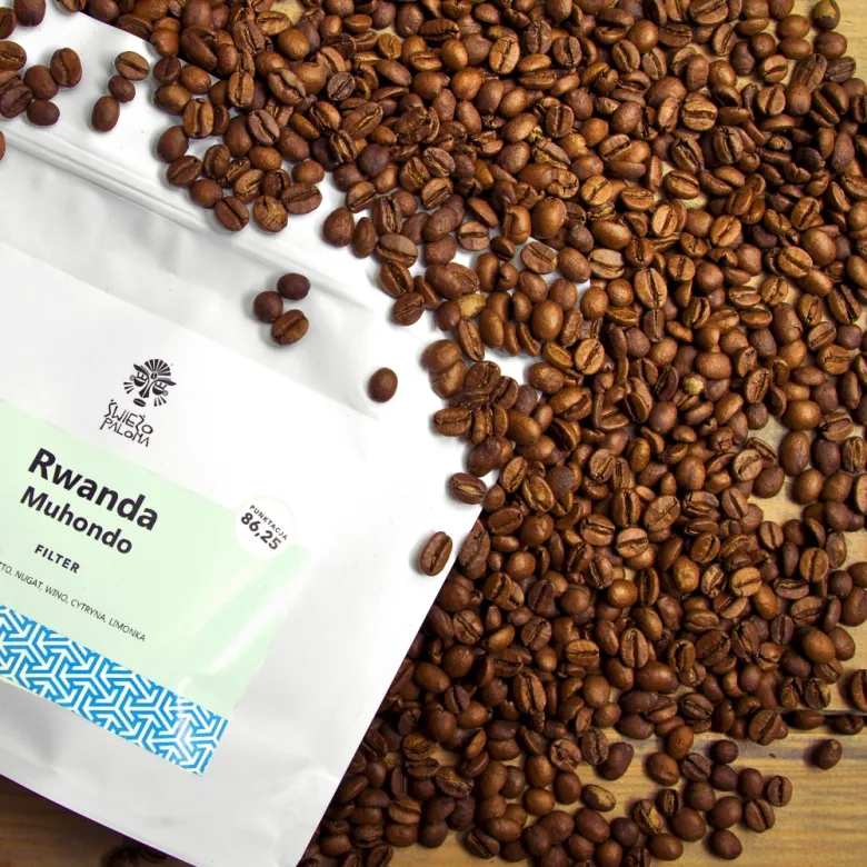 Rwanda Muhondo Grade A1 Natural Bourbon 250g 250 do przlewowy / drip / Chemex
