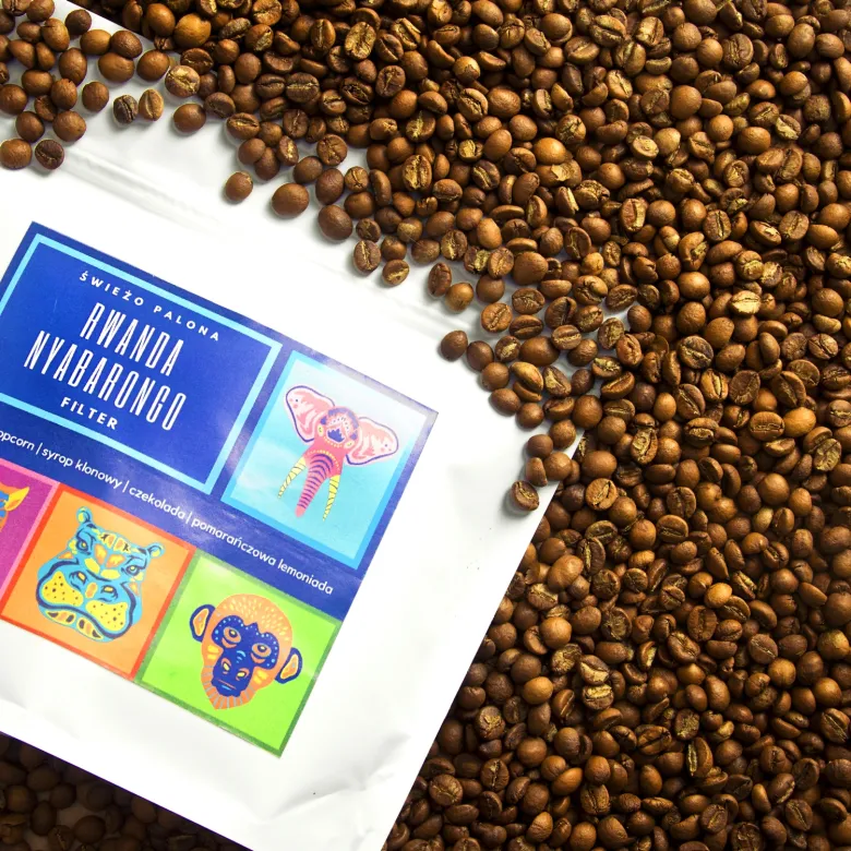 Rwanda Nyabarongo Washed 250g zmielona do french press / Aeropress