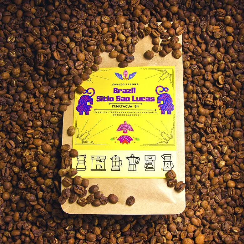 Brazil Sitio Sao Lucas Natural Omniroast 1000 - zdjęcie 1