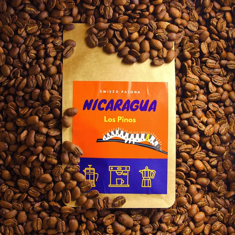 Nicaragua Los Pinos Washed waga 250 zmielona do frenchpress/aeropress