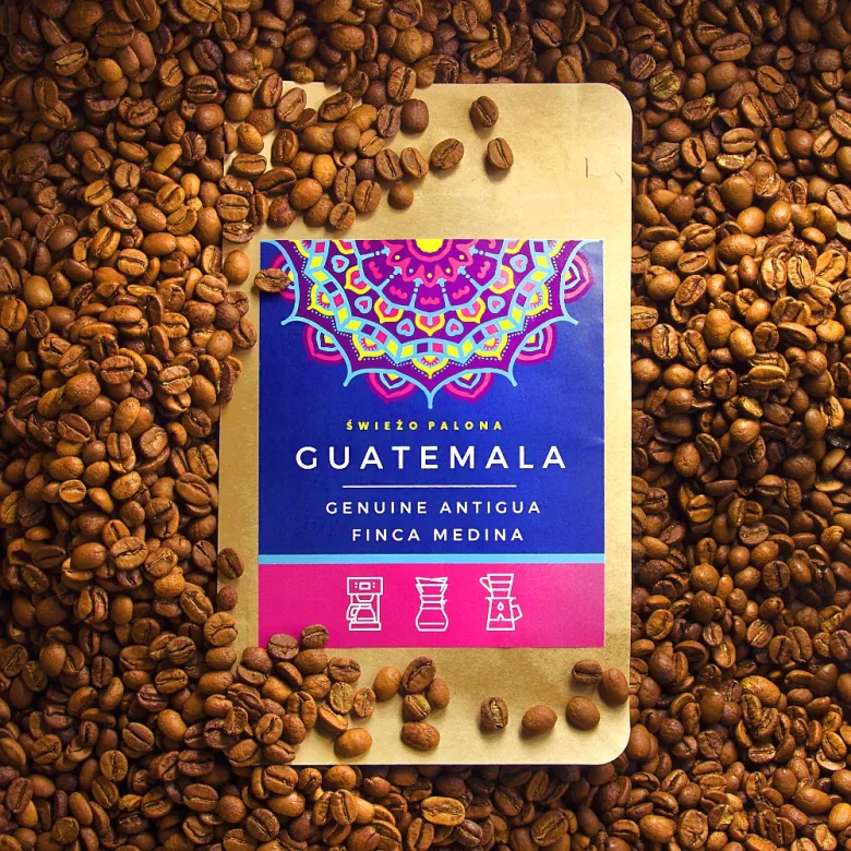 Guatemala SHB EP Antigua Medina Natural waga 1000 - zdjęcie 1
