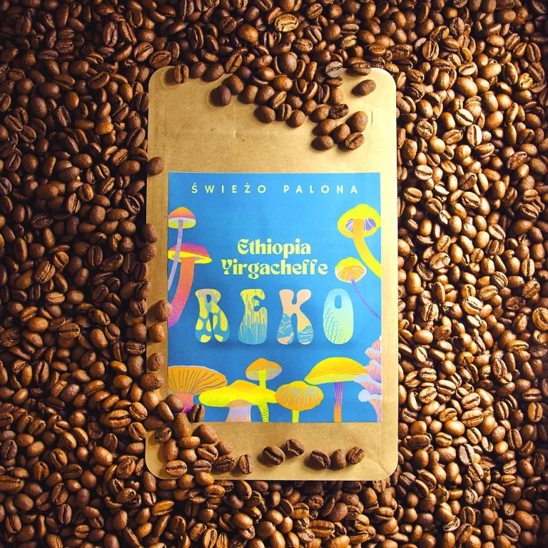 Ethiopia Yirgacheffe Reko Gr. 1 Natural waga 250 zmielona do przelewowy / drip / Chemex - zdjęcie 1