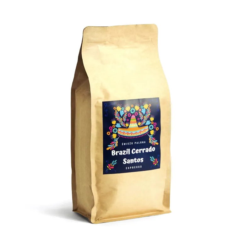Brazil Cerrado Santos Natural kawa ziarnista waga 1 kg