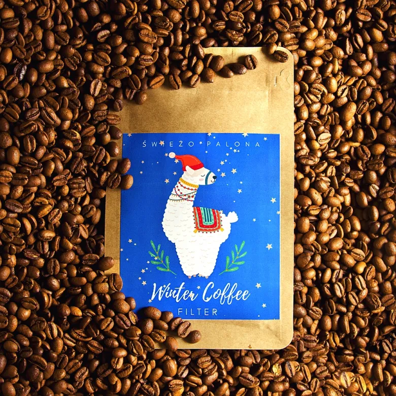 Winter Coffee Ethiopia Gora Kone Natural waga 250 zmielona do przelew/drip/chemex