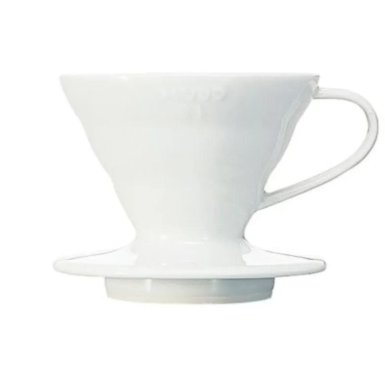 Hario dripper V60 ceramiczn kolor biały rozmiar V01 - zdjęcie 1