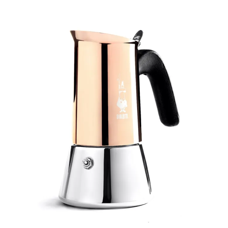 Bialetti New Venus kawiarka stalowa na indukcję 6 tz / 235 ml miedziana - zdjęcie 1