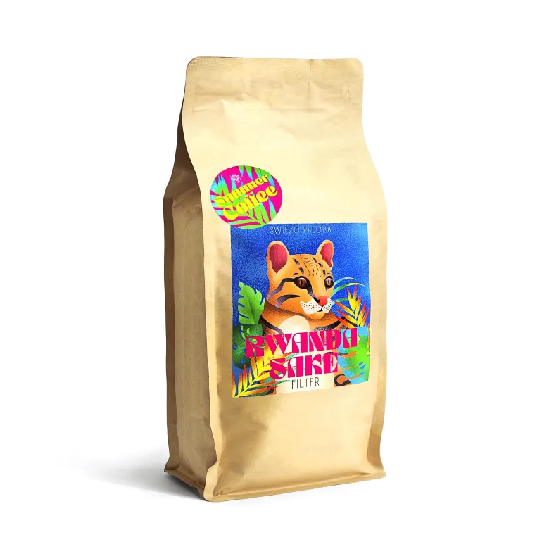 Summer Coffee Rwanda SAKE Womens Coffee Washed waga 1000 - zdjęcie 1