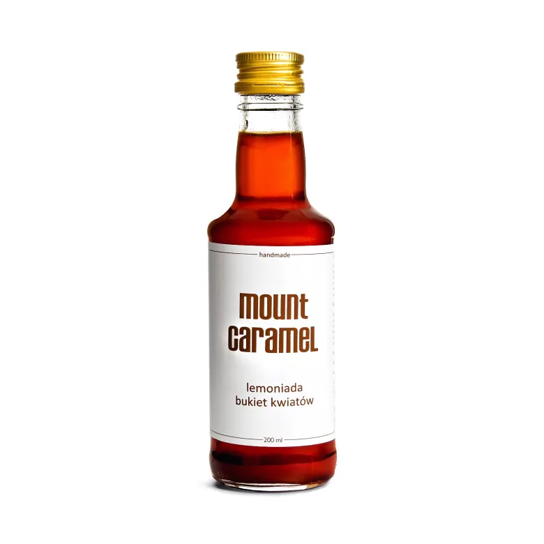 Mount Caramel Syrop lemoniada bukiet kwiatów 200ml - zdjęcie 1