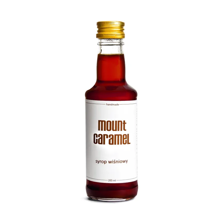 Mount Caramel Syrop wiśniowy 200ml - zdjęcie 1