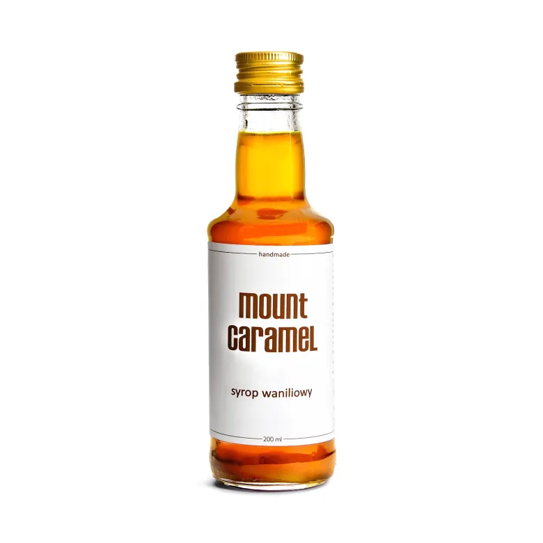 Mount Caramel Syrop waniliowy 200 ml