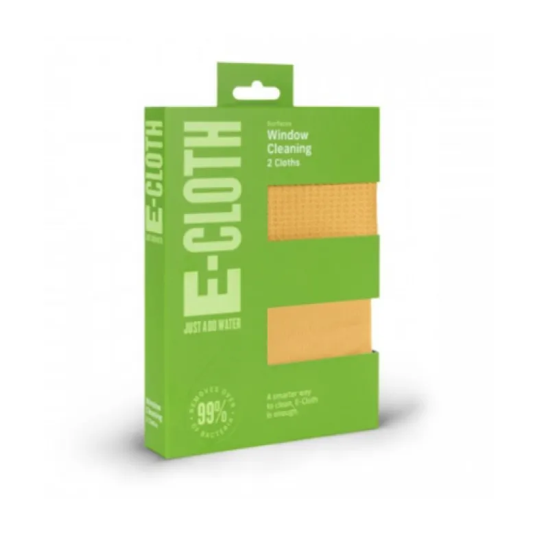 E-cloth zestaw ściereczek do mycia okien opakowanie 2 sztuki