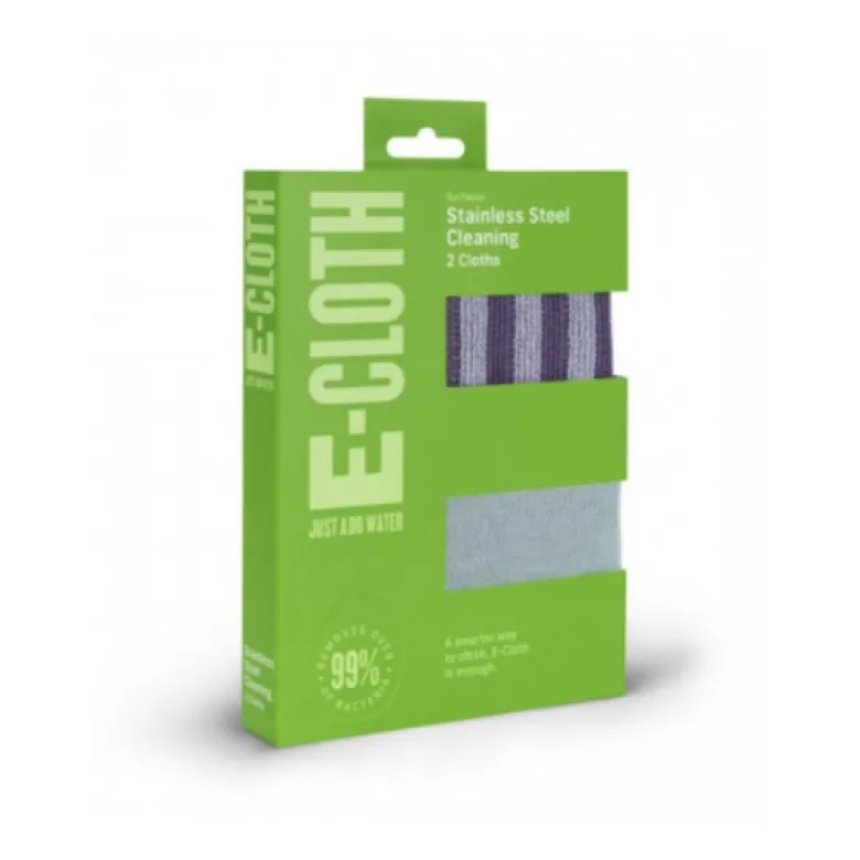 E-cloth ściereczki do stali nierdzewnej 2 sztuki
