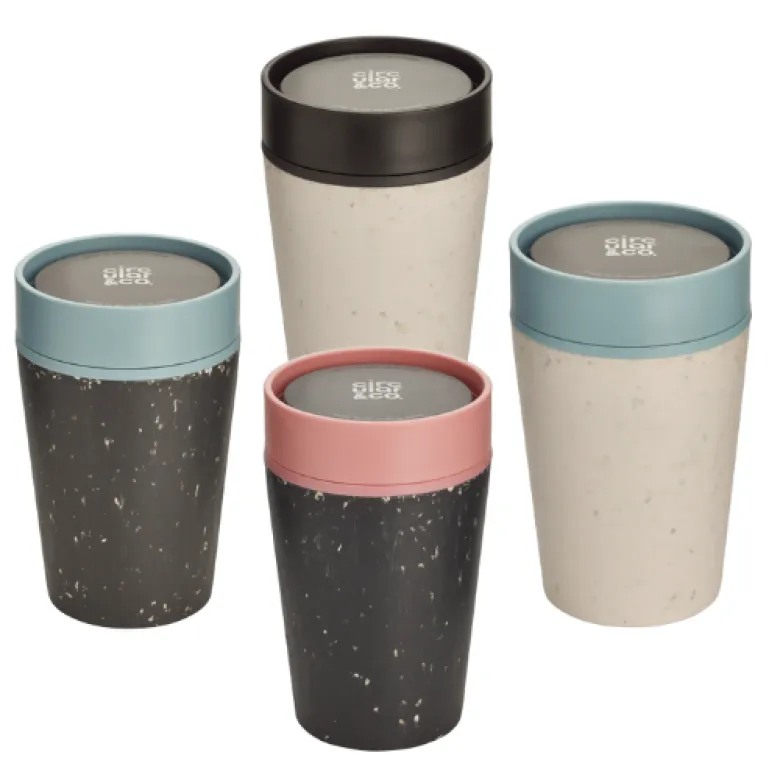 Zestaw czterech kubków Circular CUP pojemność 227 ml - zdjęcie 1