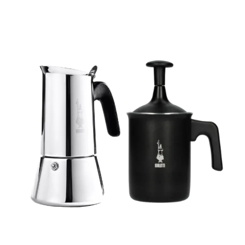 Zestaw Bialetti Venus i spieniacz do mleka Tuttocrema - zdjęcie 1