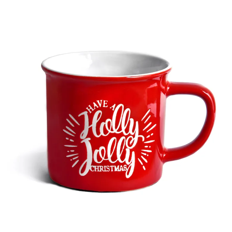 Świąteczny Kubek Tognana Sorapis pojemność 360 ml zestaw Holly Jolly - zdjęcie 1