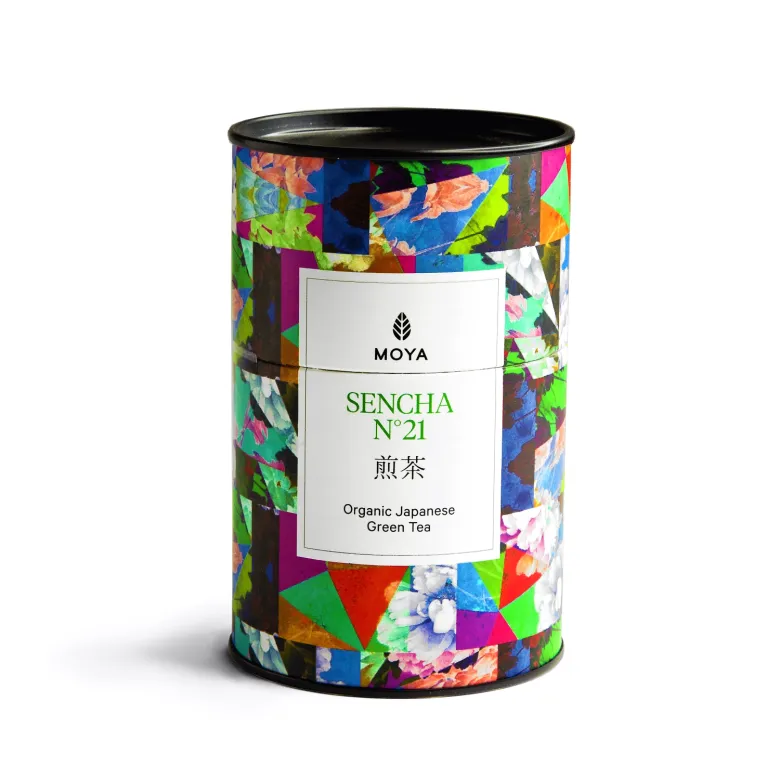 Moya Sencha organiczna japońska zielona herbata waga 60 g