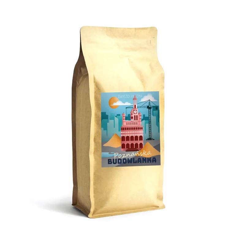 Poznańska Budowlanka kawa ziarnista waga 1kg