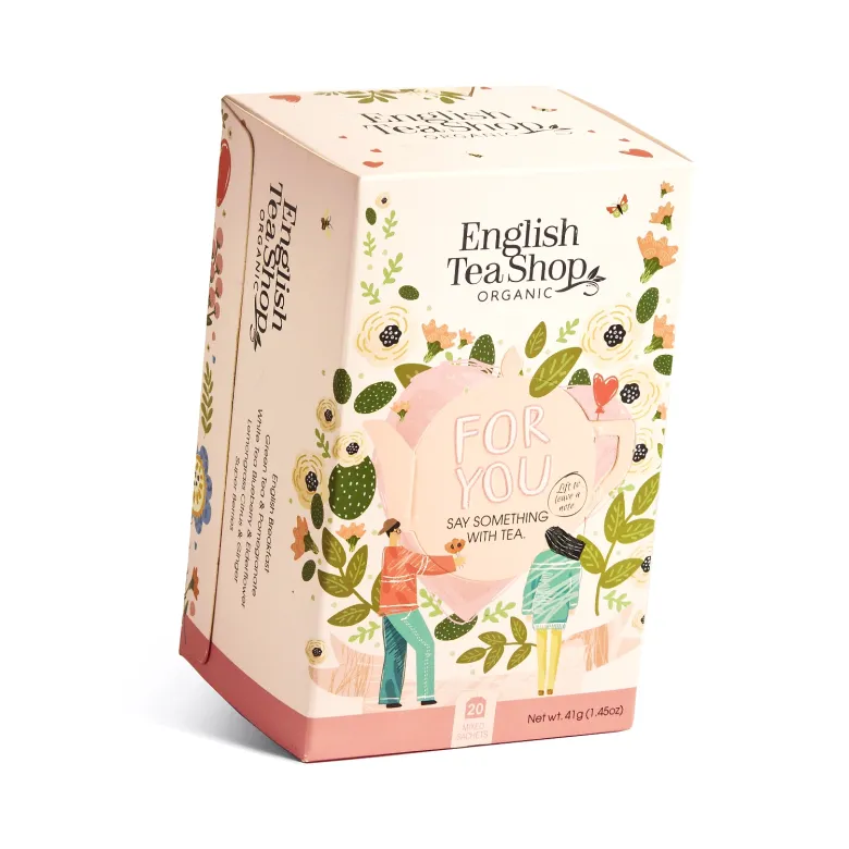 English Tea Shop Zestaw 20 BIO herbat FOR YOU Lovers Day