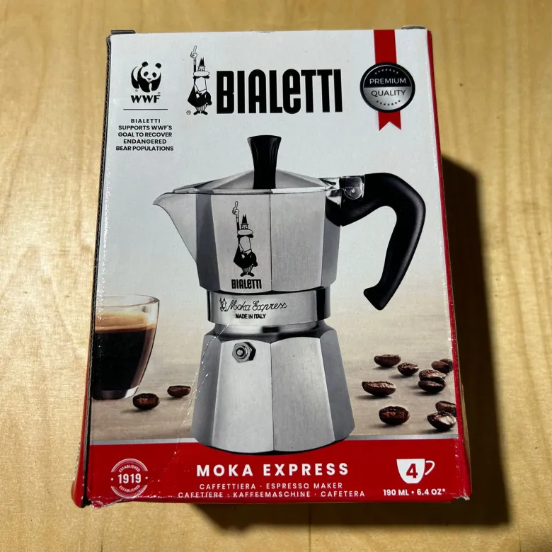OUTLET Bialetti Moka Express pojemność 4 espresso - zdjęcie 1