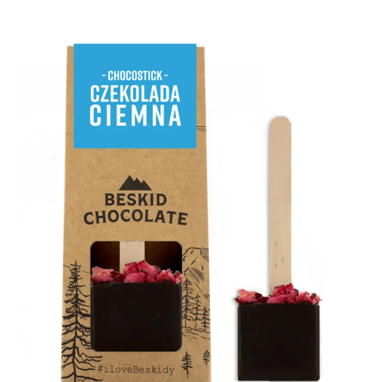 Beskid Chocolate Chocostick z czekolady ciemnej z żurawiną 45g