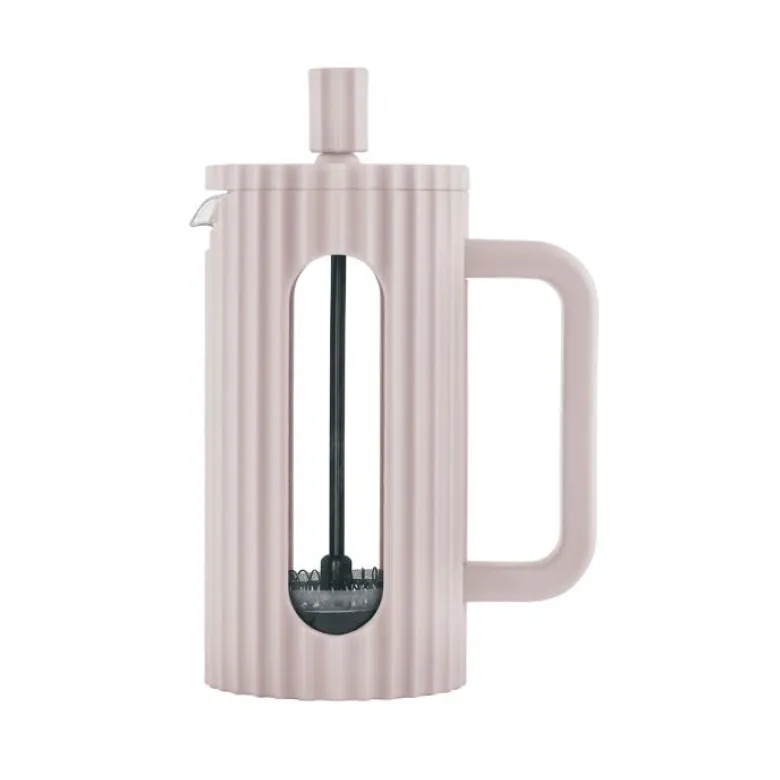 Klausberg French press zaparzacz do kawy i herbaty pojemność 350 ml kolor beżowy - zdjęcie 1